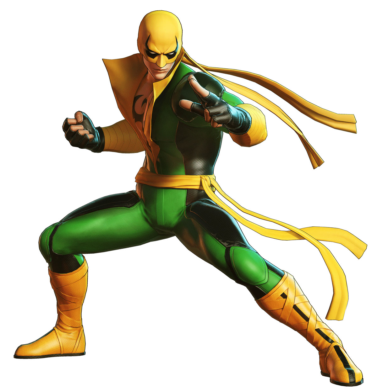Iron Fist Art from Marvel Ultimate Alliance 3: The Black Order