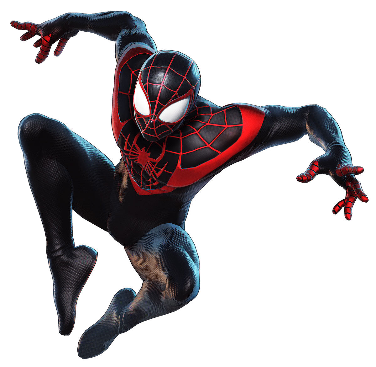 Miles Morales Art from Marvel Ultimate Alliance 3: The Black Order