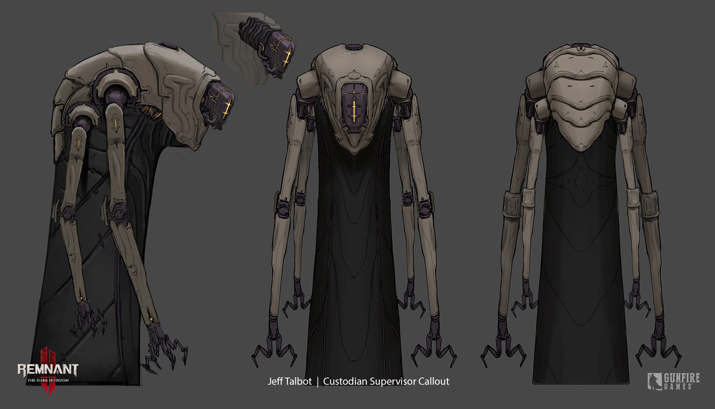 Custodian Supervisor Callout Art from Remnant II