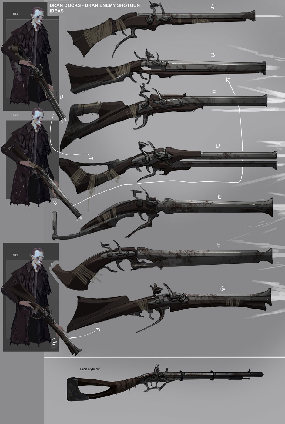 Dran Enemy Shotgun Ideas from Remnant II