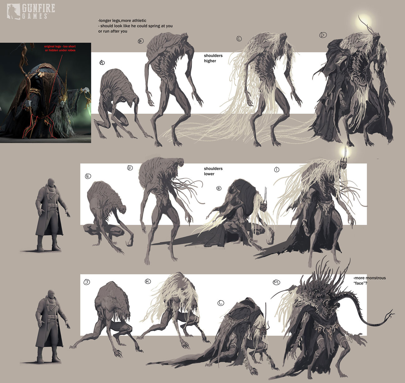 Fae Archon Proportions Art from Remnant II
