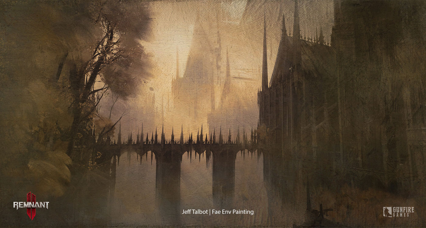 Fae Environment Painting from Remnant II