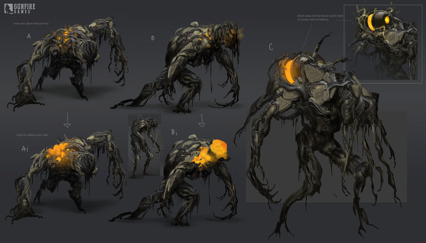 Hallowed Abomination Art from Remnant II