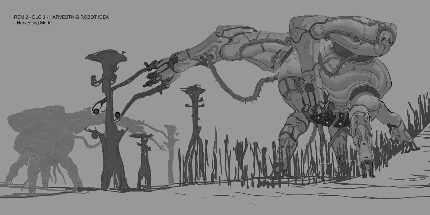 Harvesting Robot Art from Remnant II