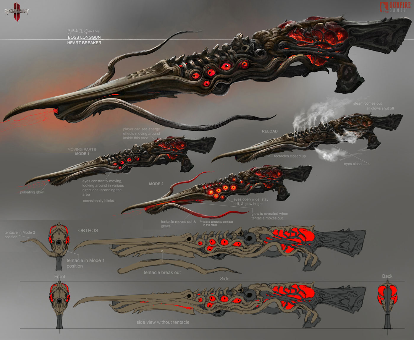 Heart Breaker Art from Remnant II