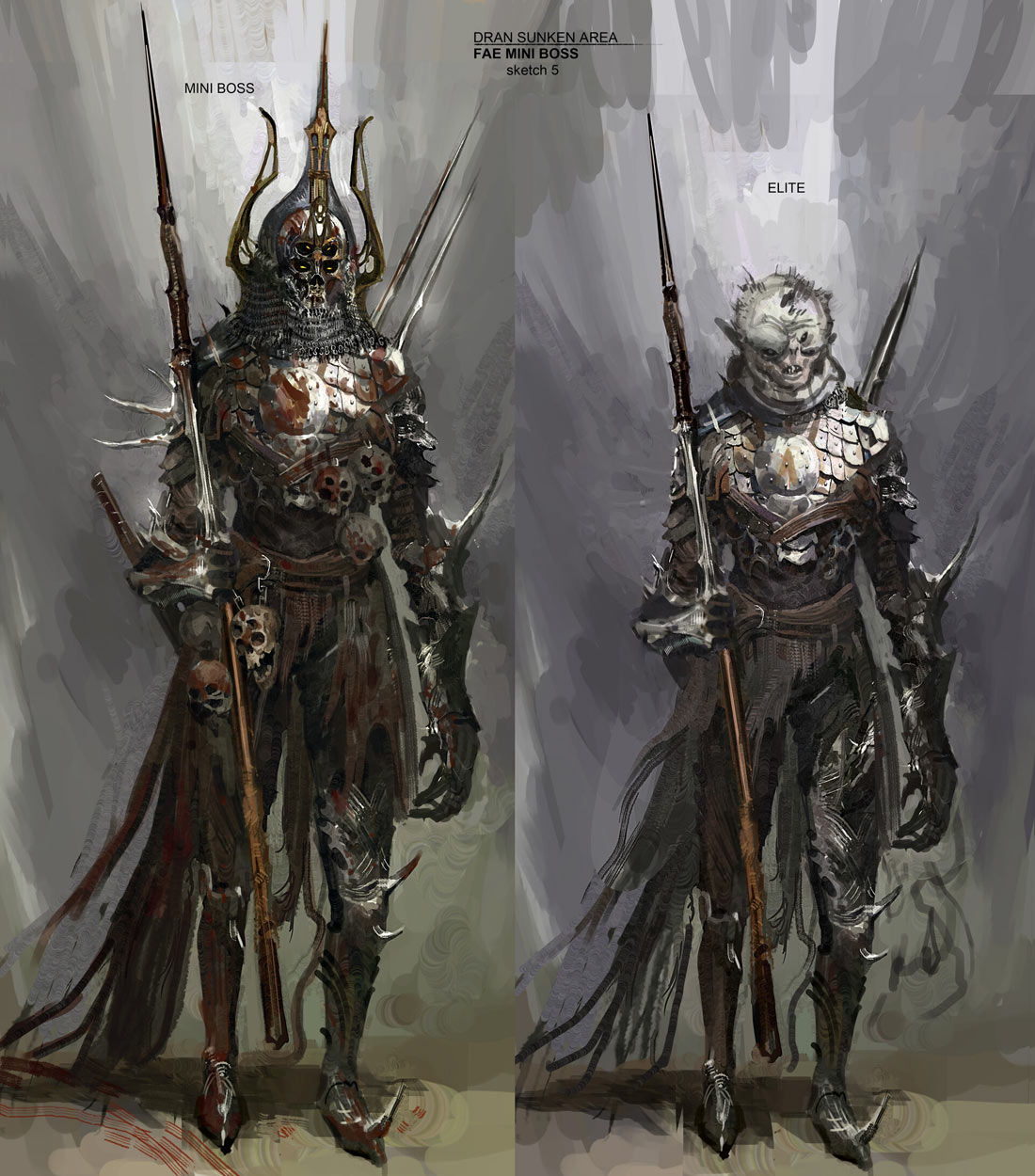Impaler Sketches from Remnant II