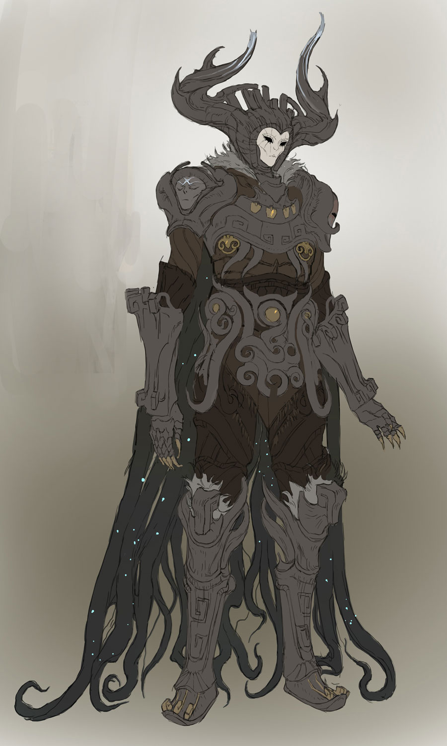 Invoker Armor Concept Art from Remnant II