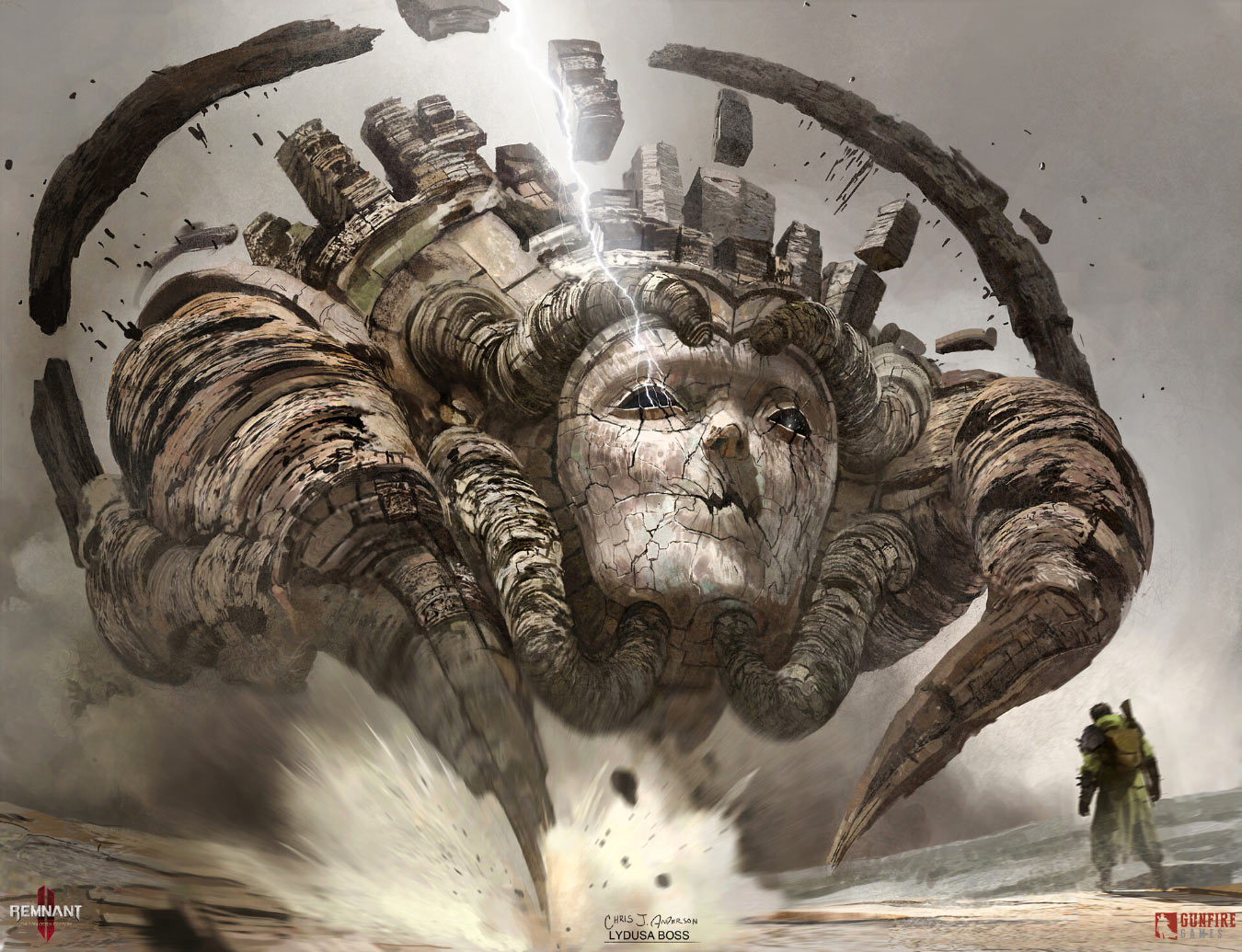 Lydusa Boss Form Art from Remnant II