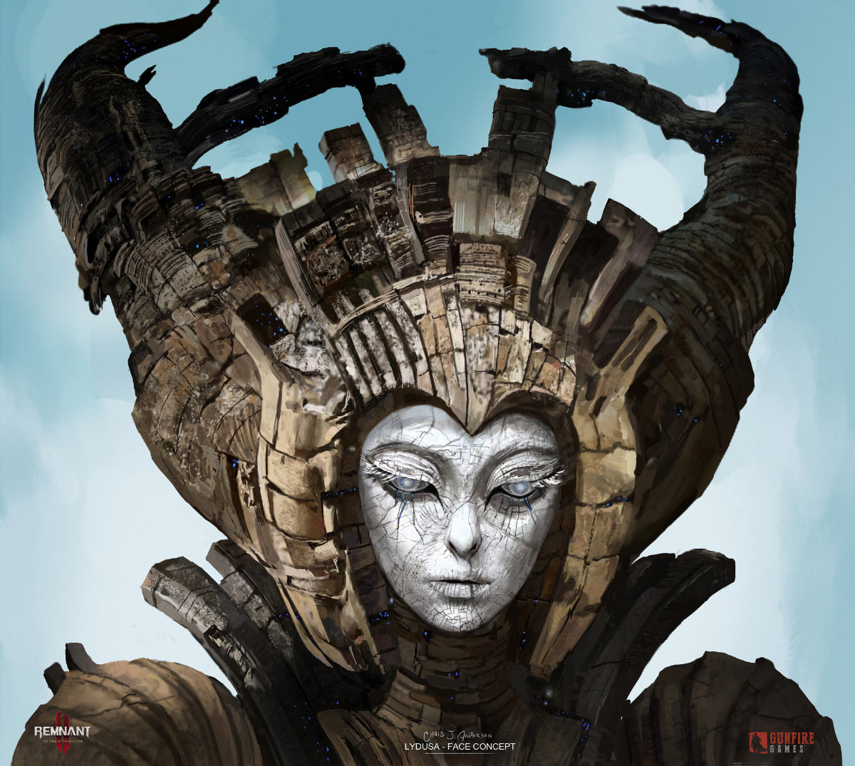 Lydusa Face Concept Art from Remnant II