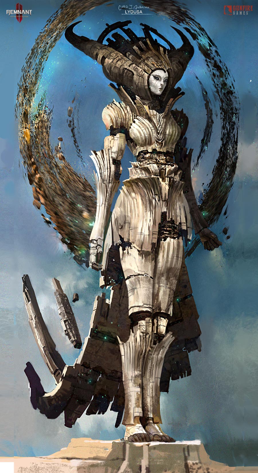 Lydusa NPC Art from Remnant II