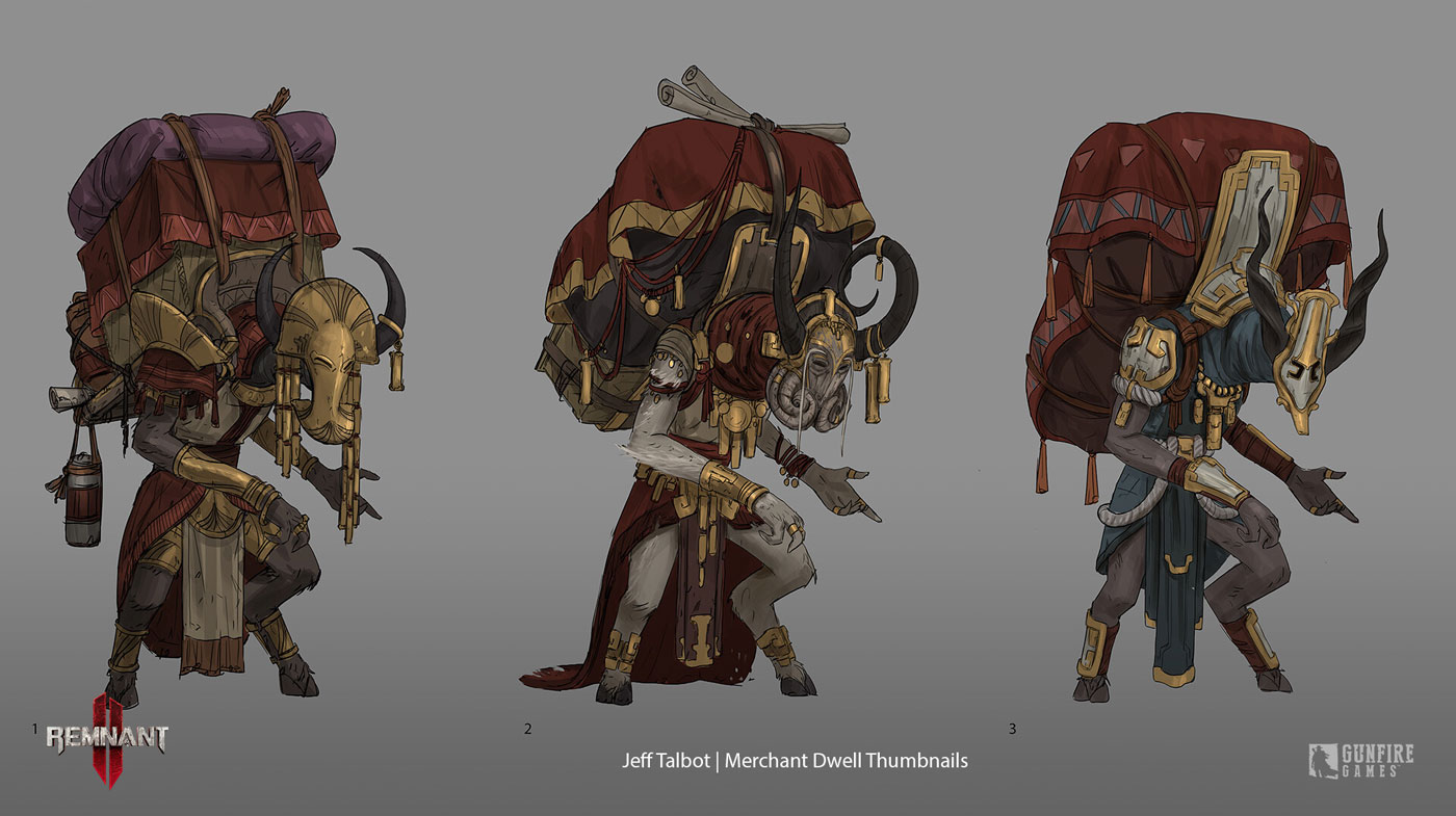 Merchant Dwell Concepts from Remnant II