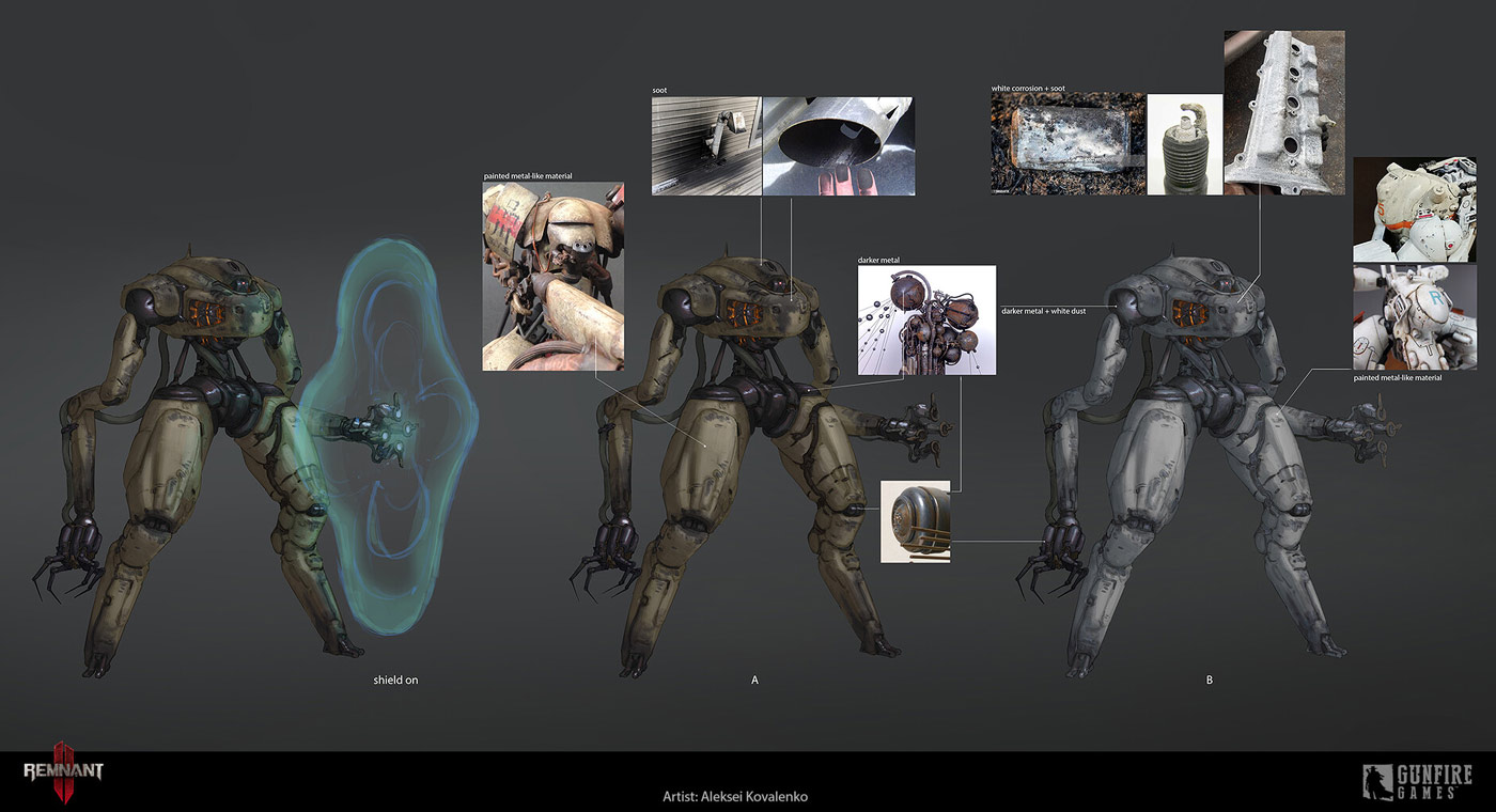 Nerud Bot Art from Remnant II