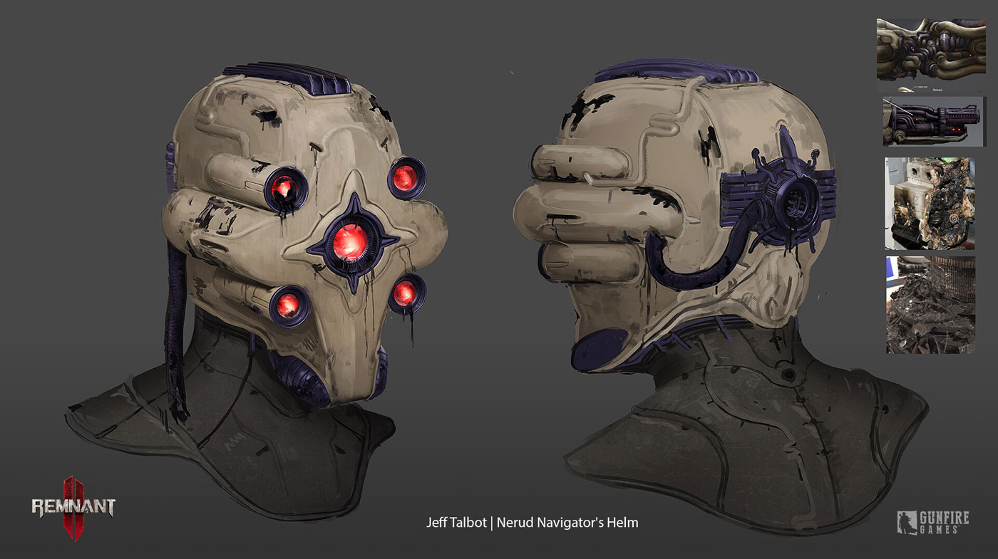 Nerud Navigator's Helm Art from Remnant II