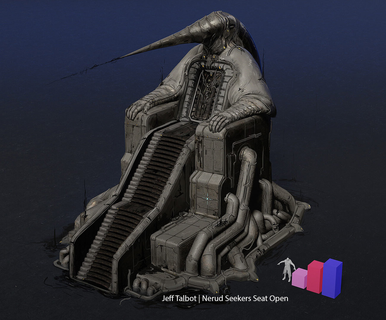 Nerud Seeker's Seat Art from Remnant II