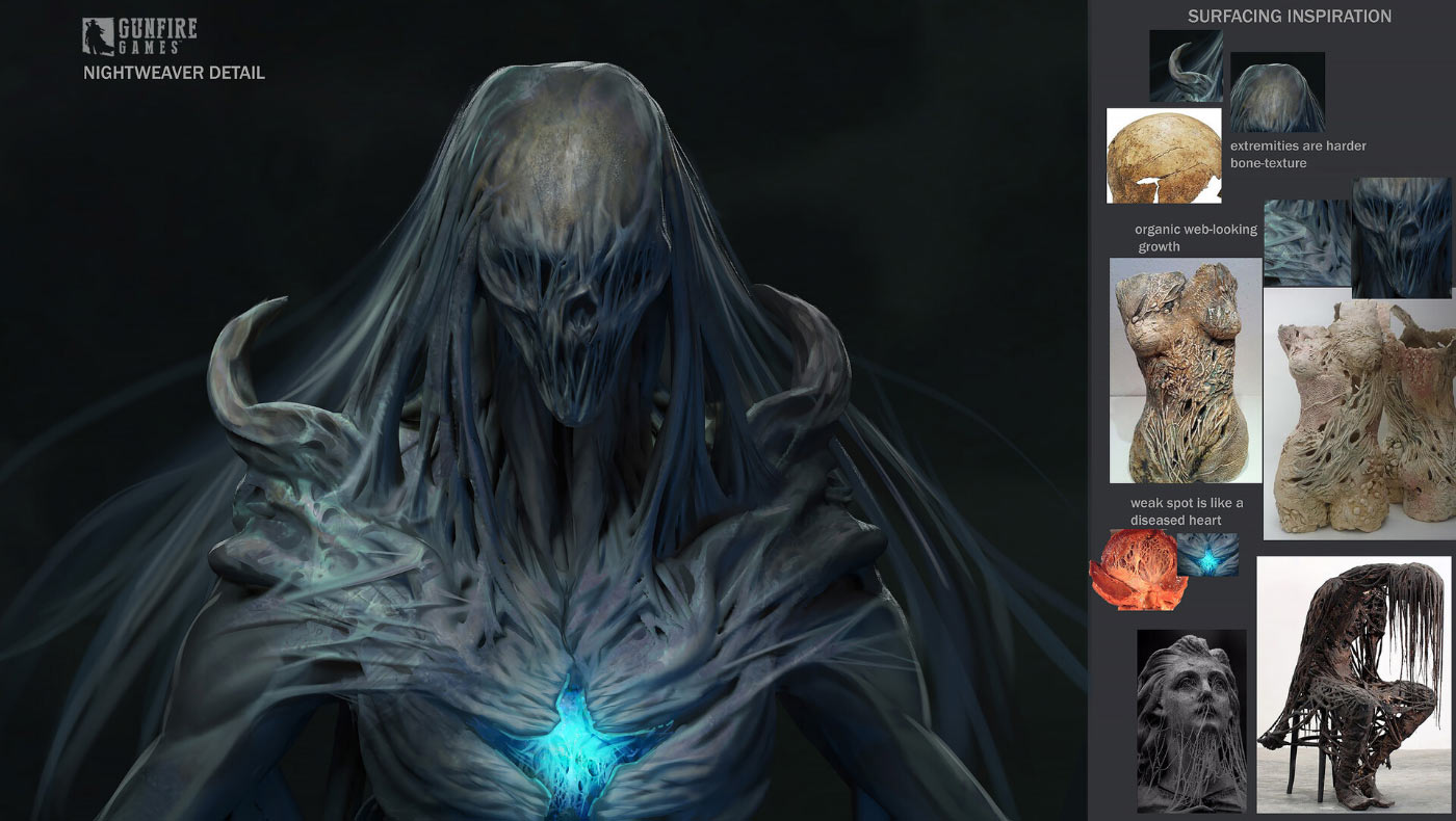 Nightweaver Detail Art from Remnant II