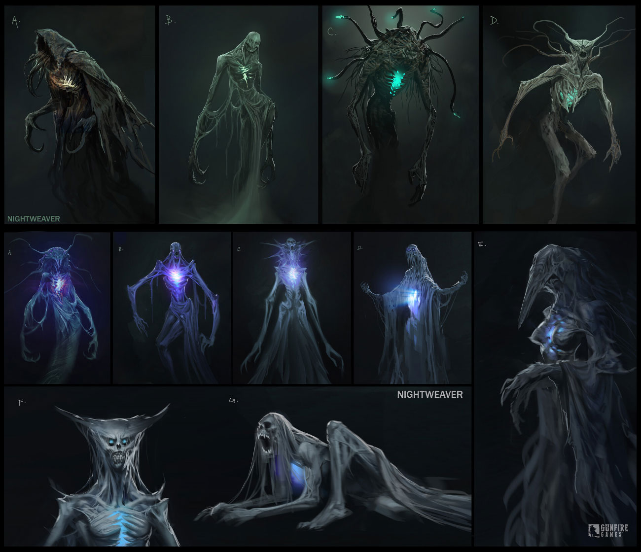 Nightweaver Sketches from Remnant II
