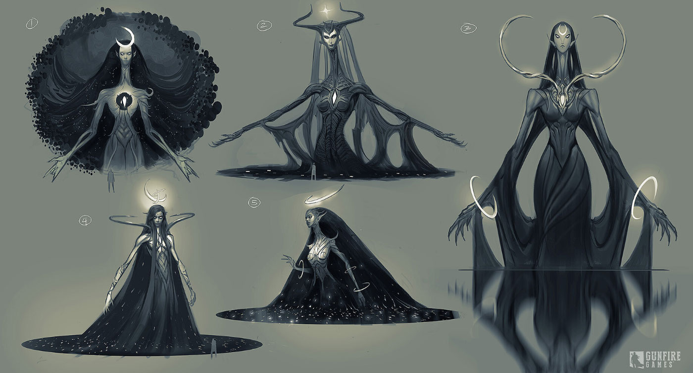 Nimue Sketches from Remnant II