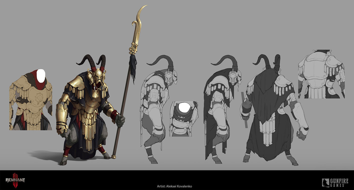 Pan Empress Guard Art from Remnant II