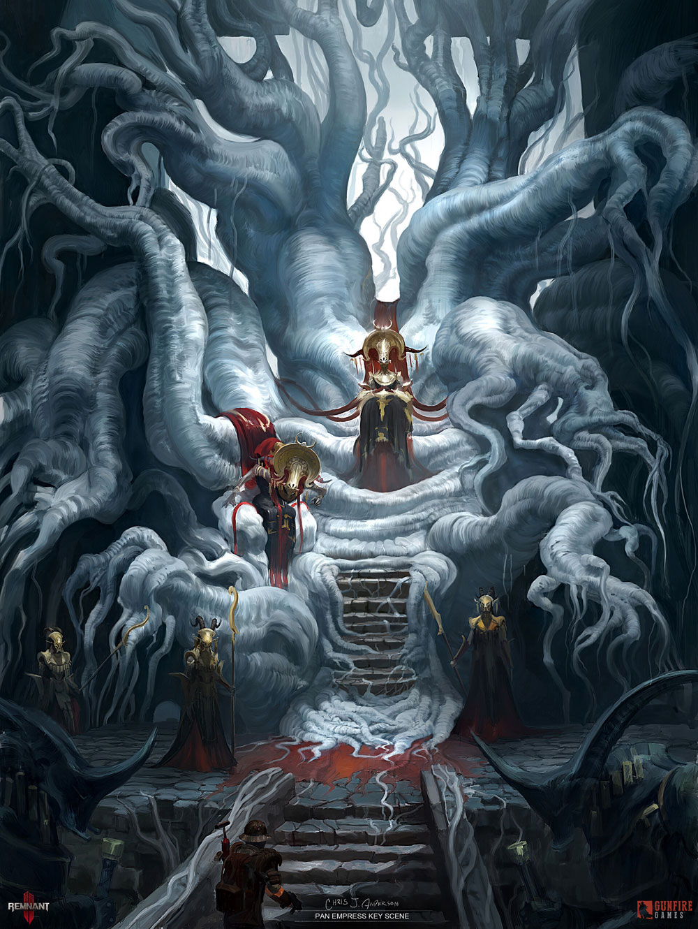 Pan Empress Key Scene Art from Remnant II