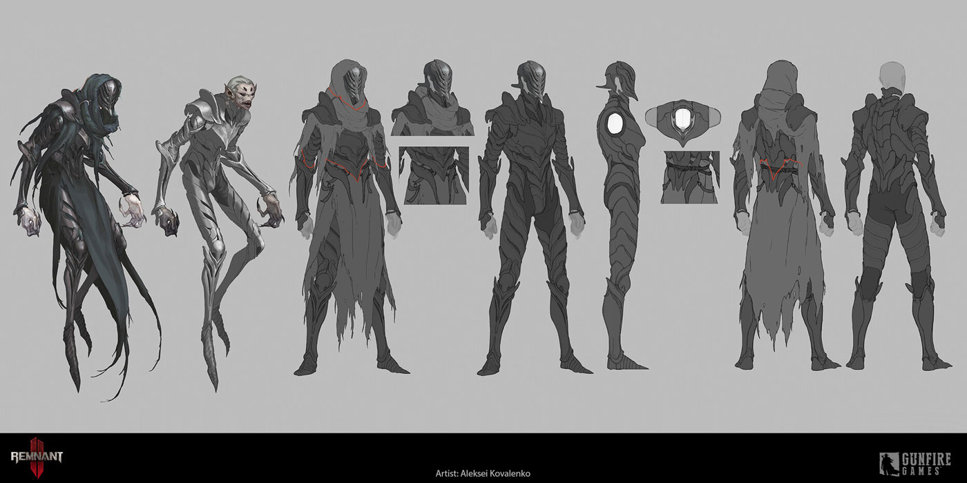 Player Armor 1 Art from Remnant II