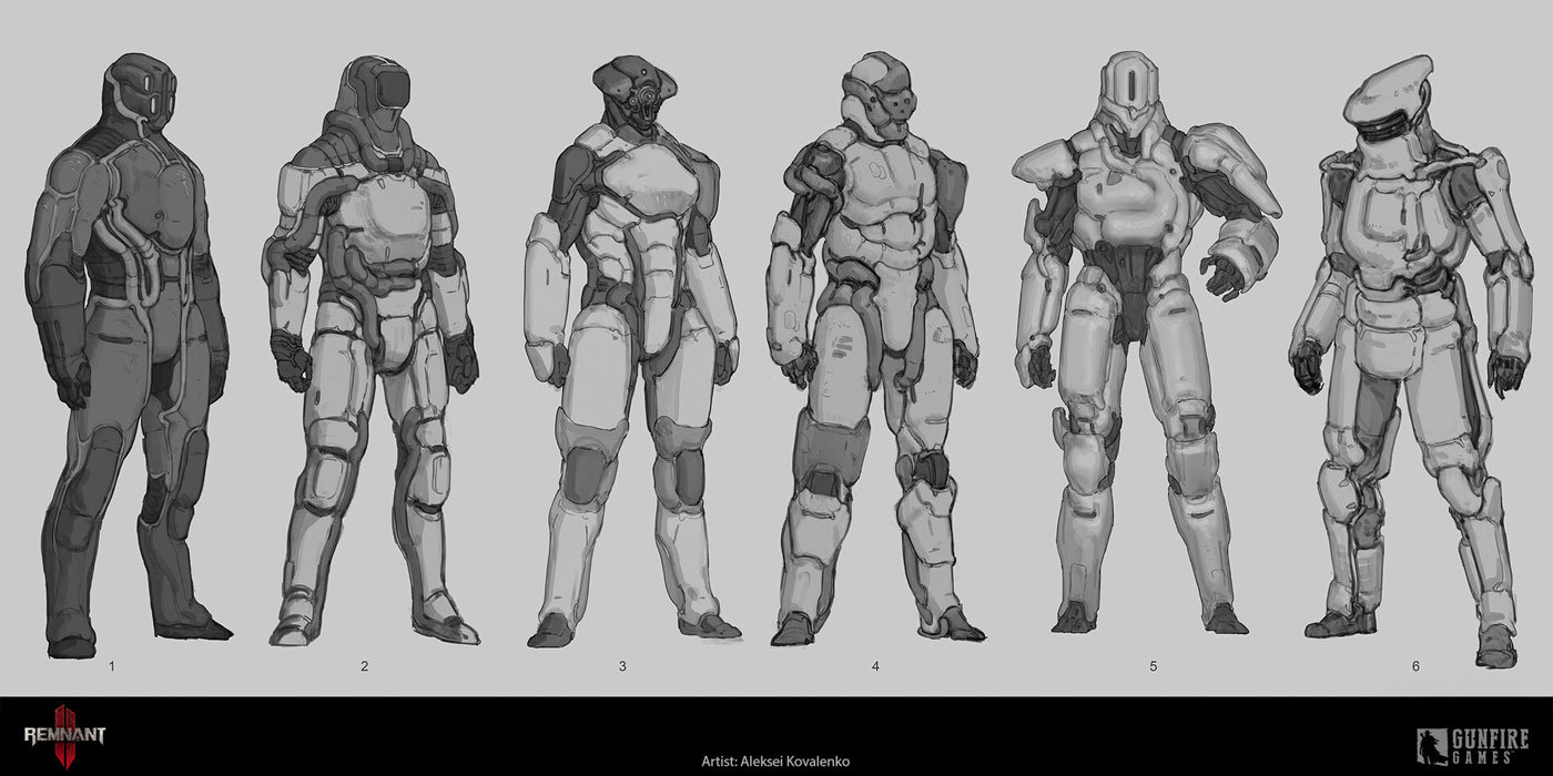 Player Armor 3 Art from Remnant II