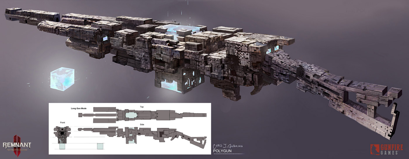 Polygun Art from Remnant II