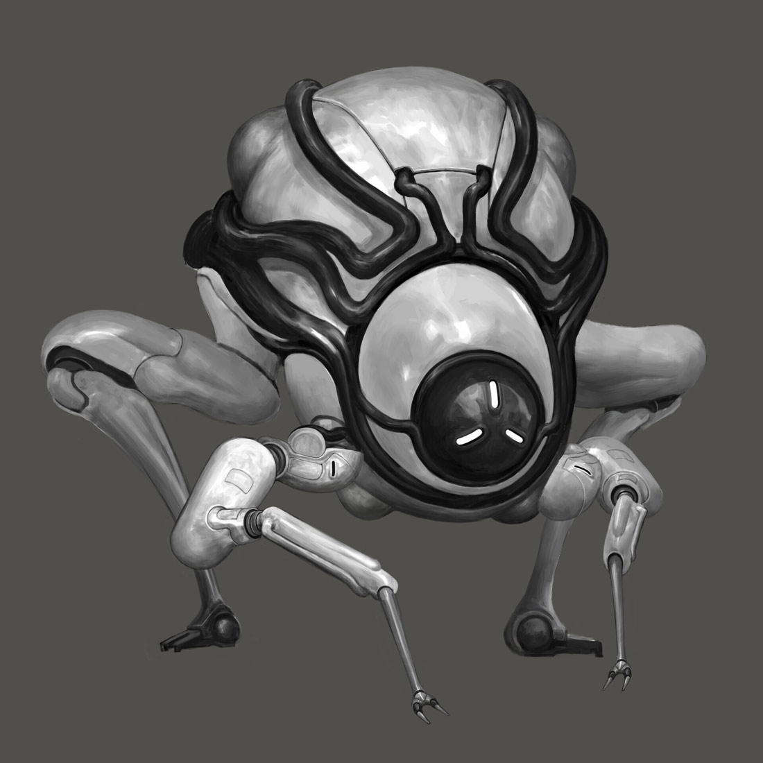 Robot Boid Concept Art from Remnant II