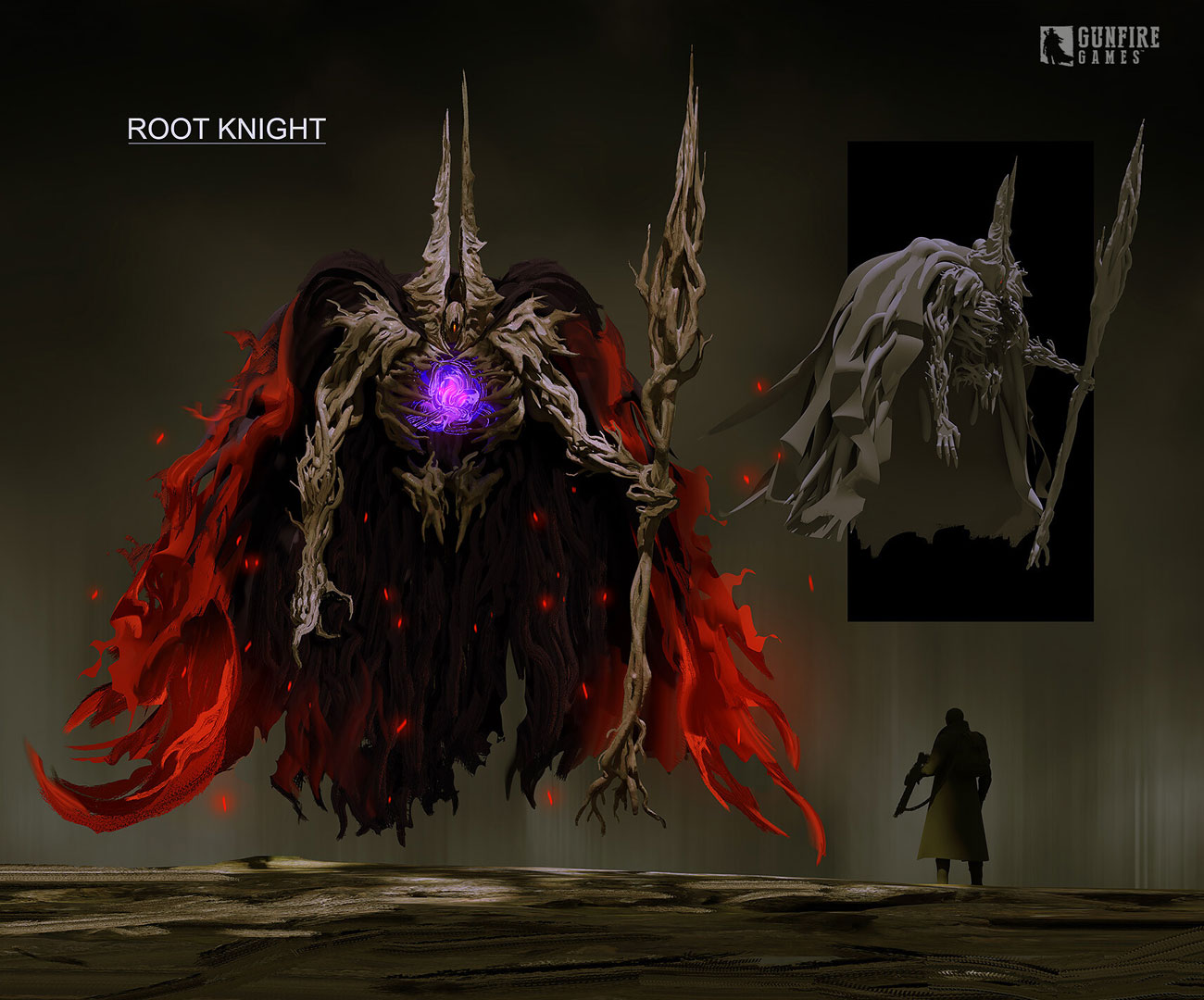 Root Knight Art from Remnant II