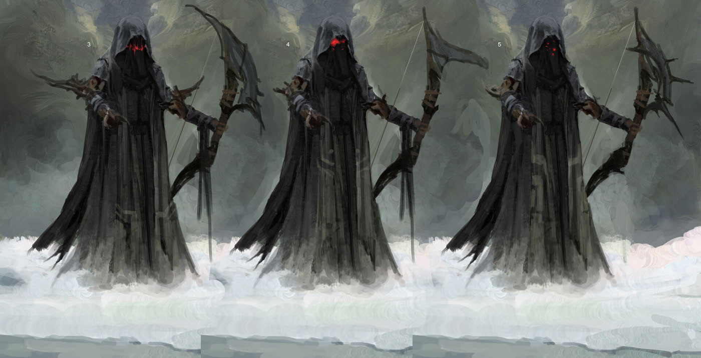 Root Wraith Sketches from Remnant II