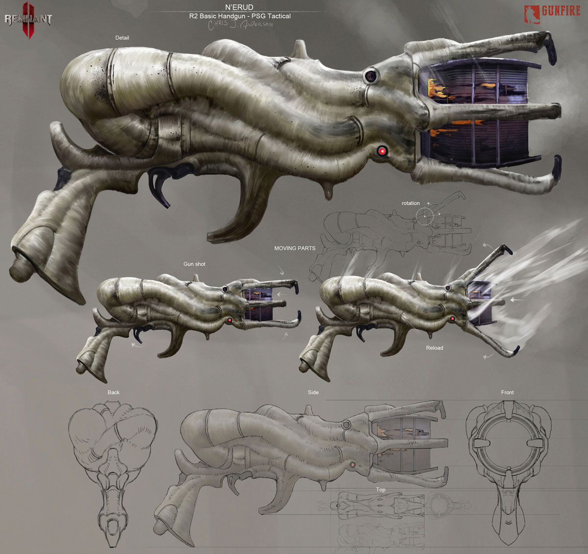 Rupture Cannon Art from Remnant II