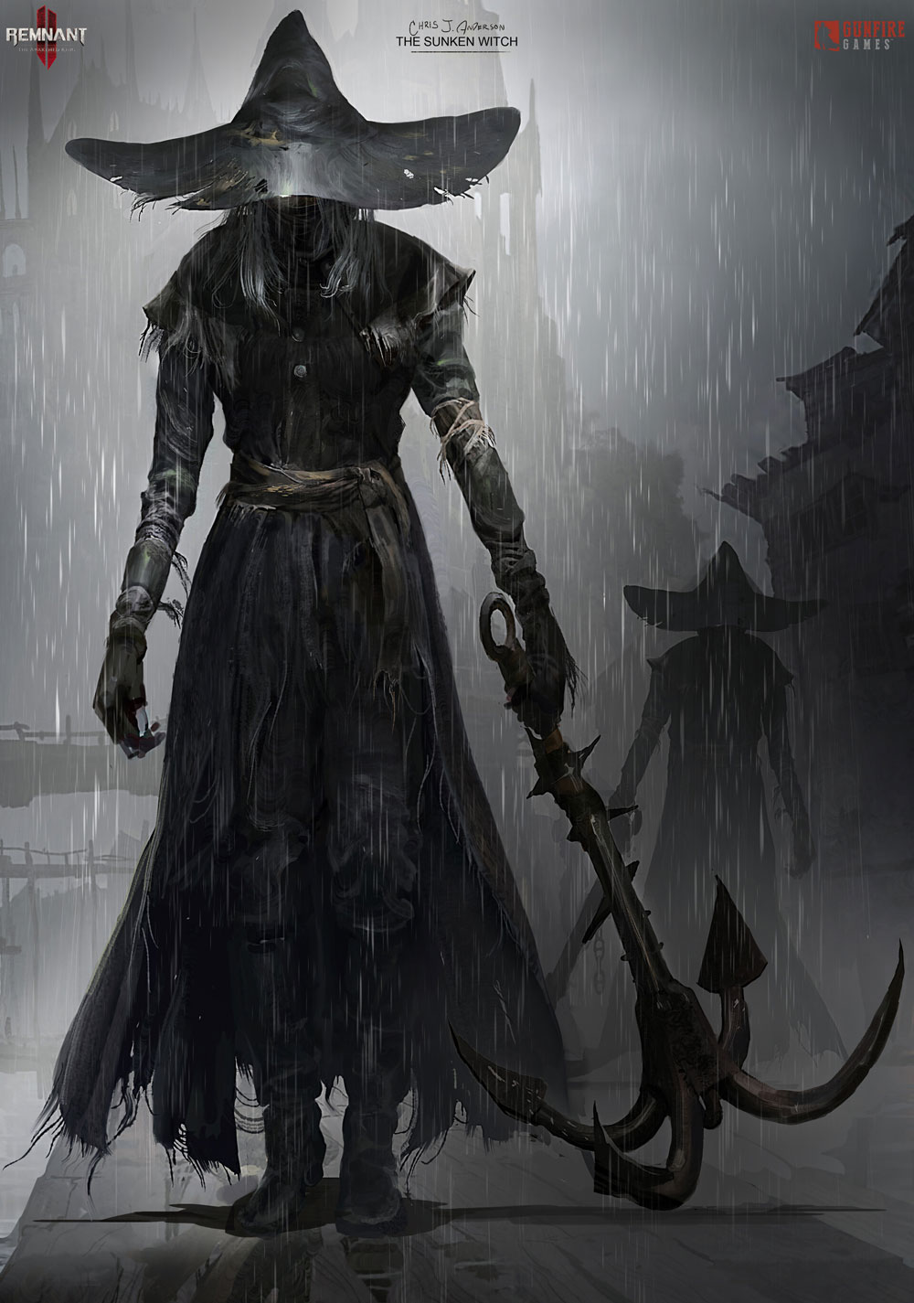 Sunken Witch Art from Remnant II