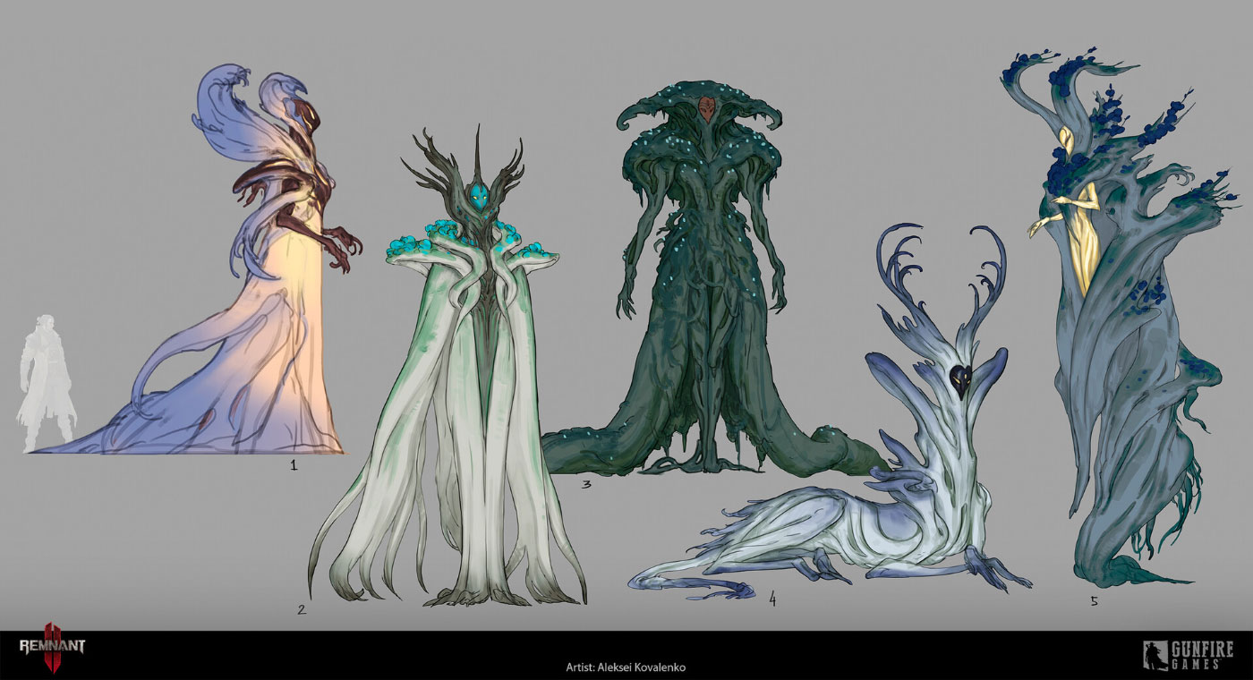 Tree Spirit Ideas from Remnant II