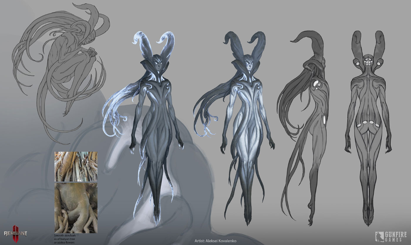 Tree Spirit Art from Remnant II