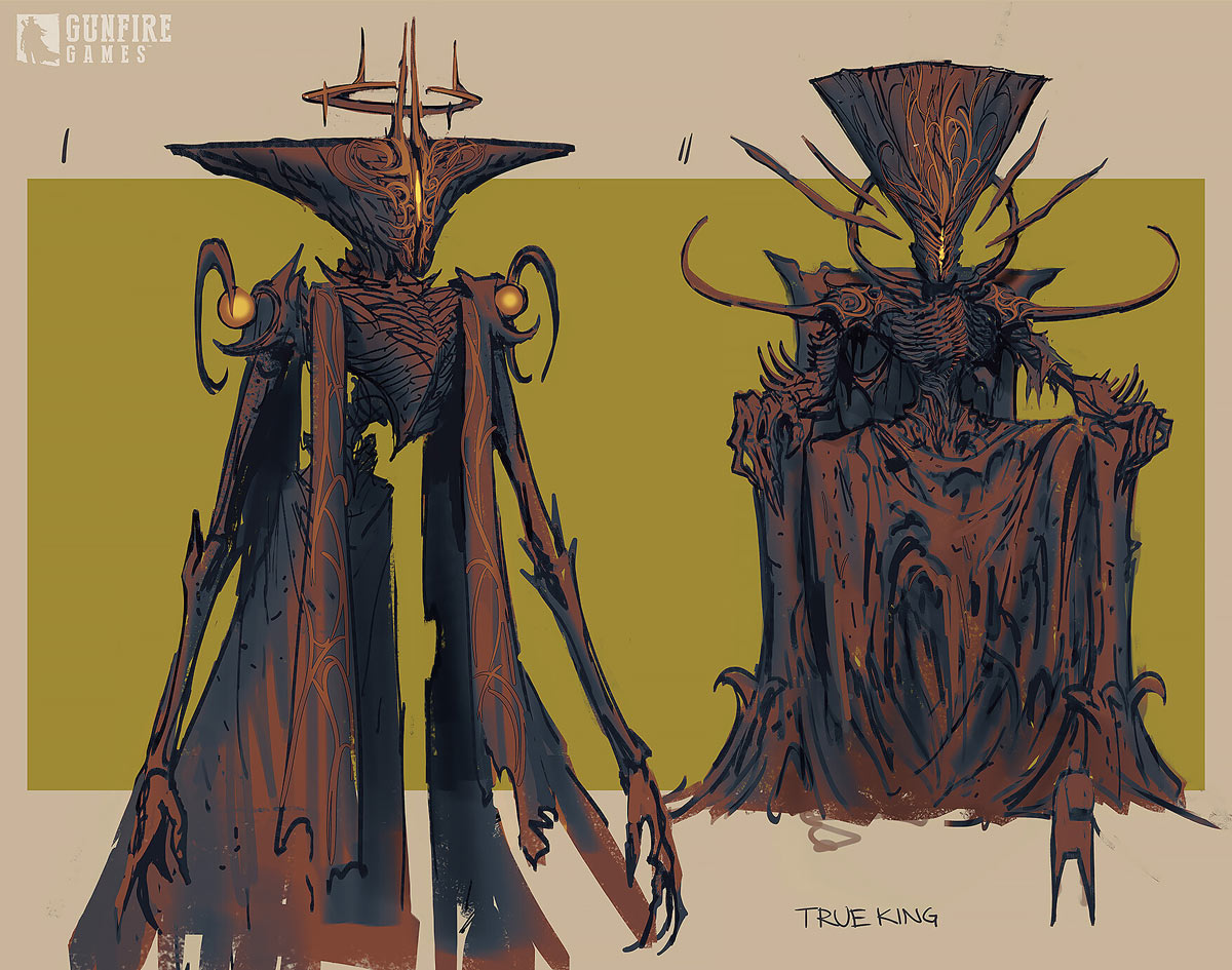 True King Art from Remnant II