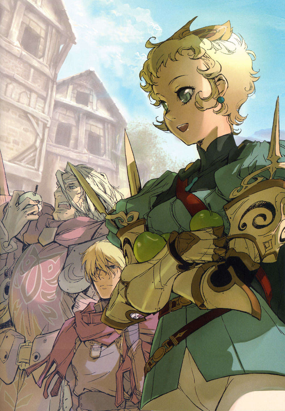 Eruca Illustration from Radiant Historia