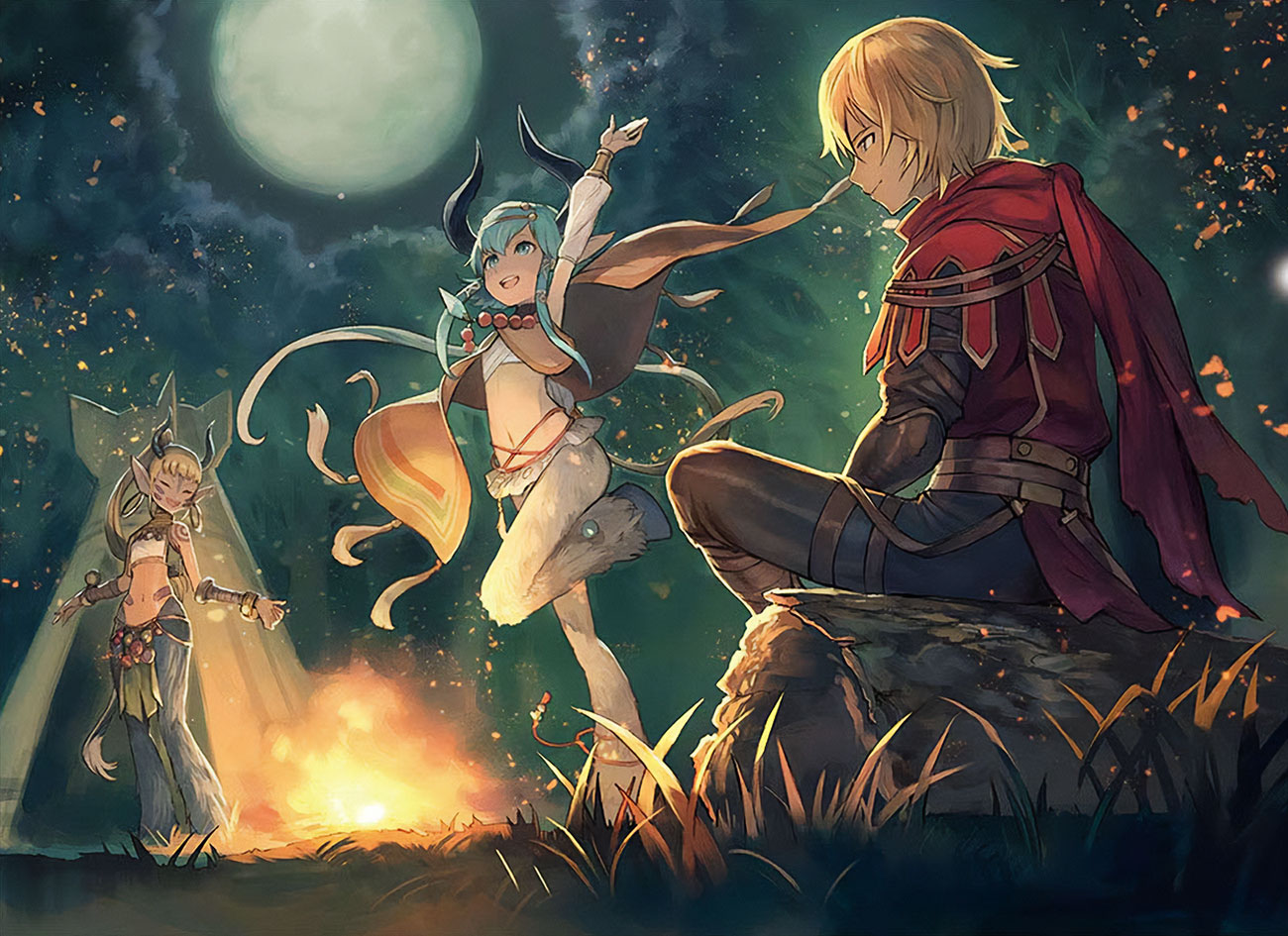 Dancing Aht Art from Radiant Historia: Perfect Chronology