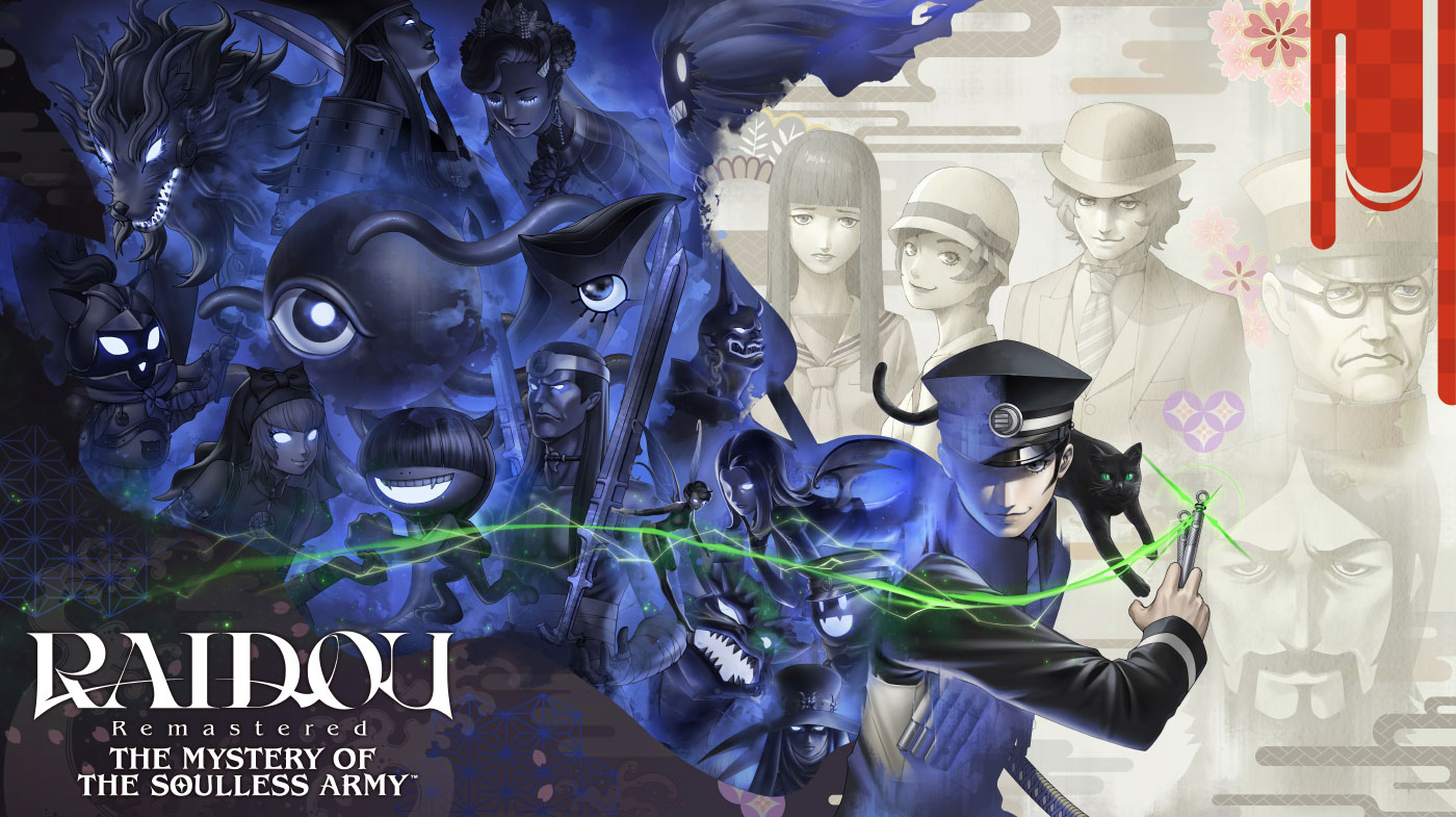 Key Art from Raidou Remastered: Mystery of the Soulless Army