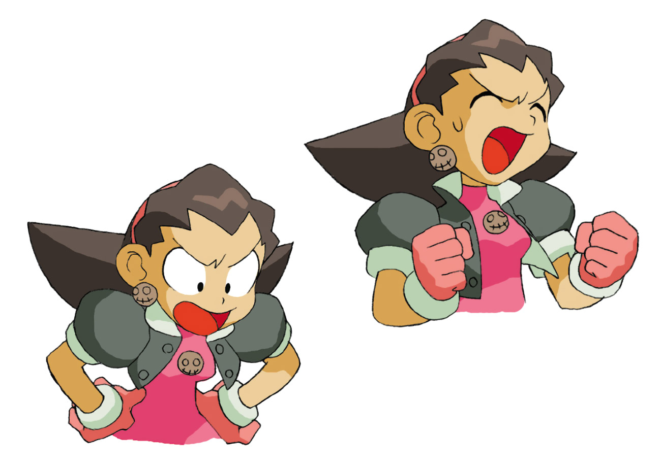 Tron Bonne Face Art from The Misadventures of Tron Bonne