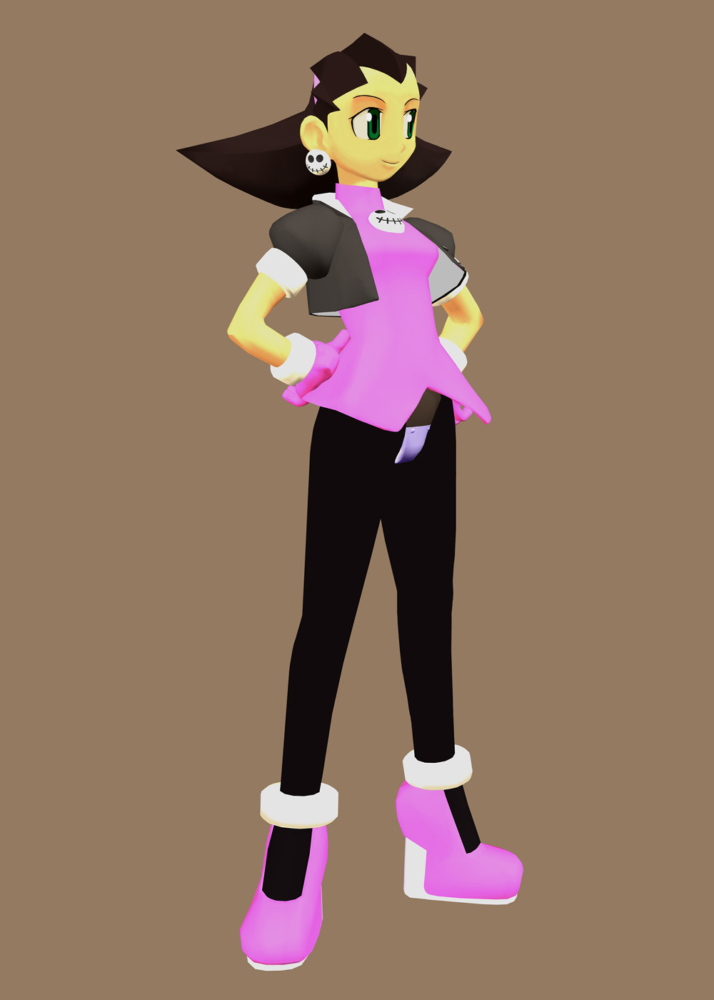 Tron Bonne Render from The Misadventures of Tron Bonne
