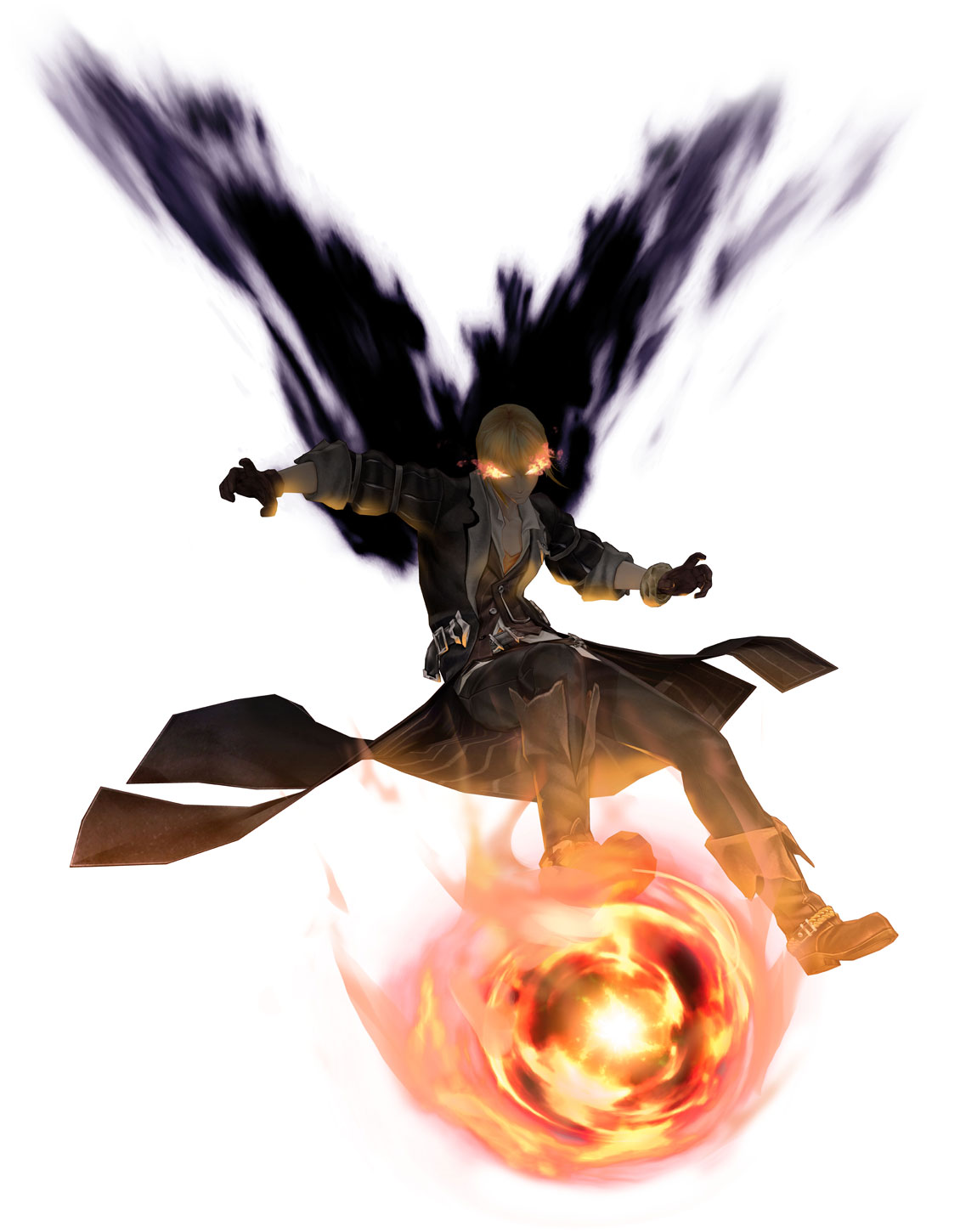 Eizen Battle Render from Tales of Berseria