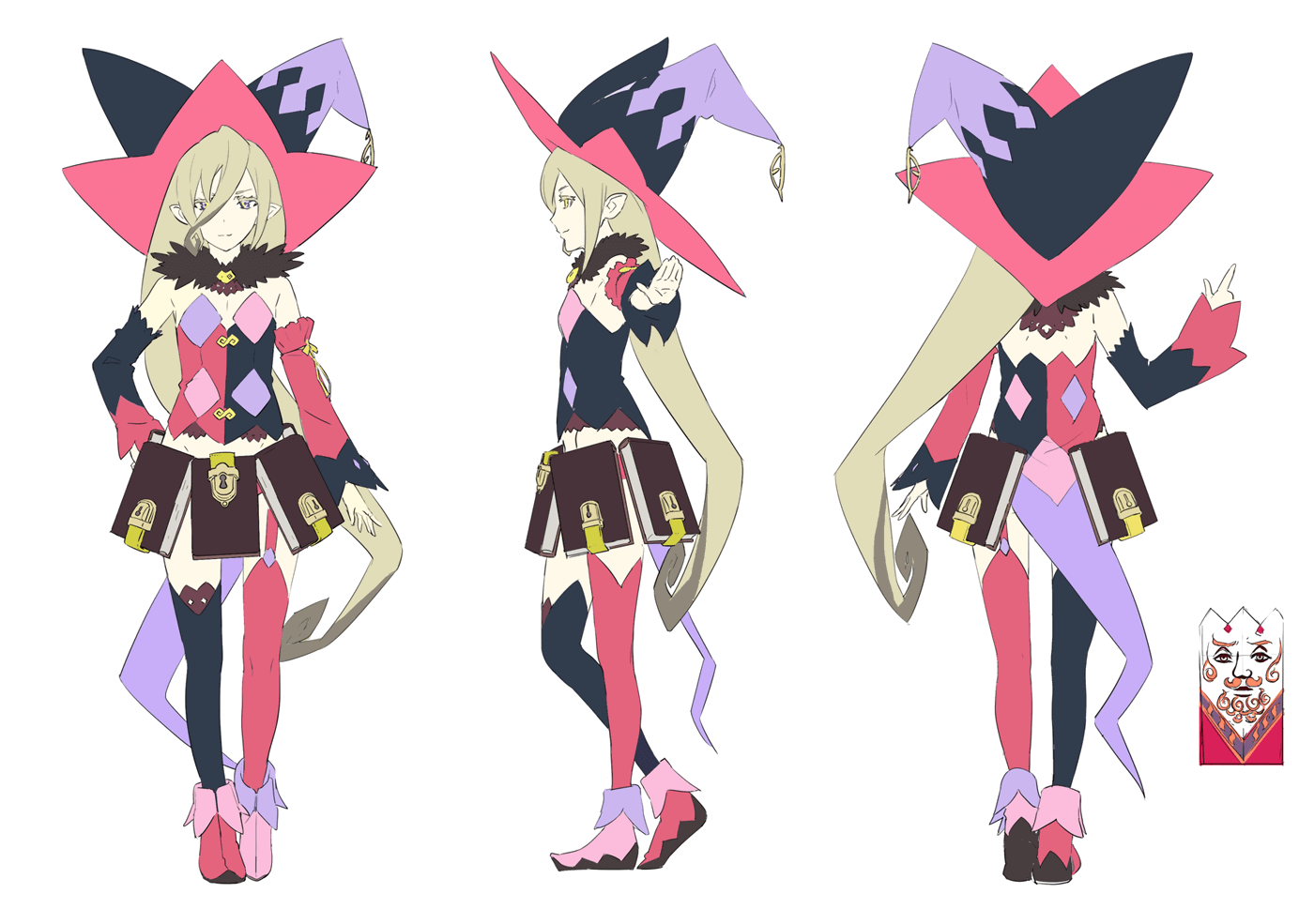 Magilou Mayvin Concept Art from Tales of Berseria