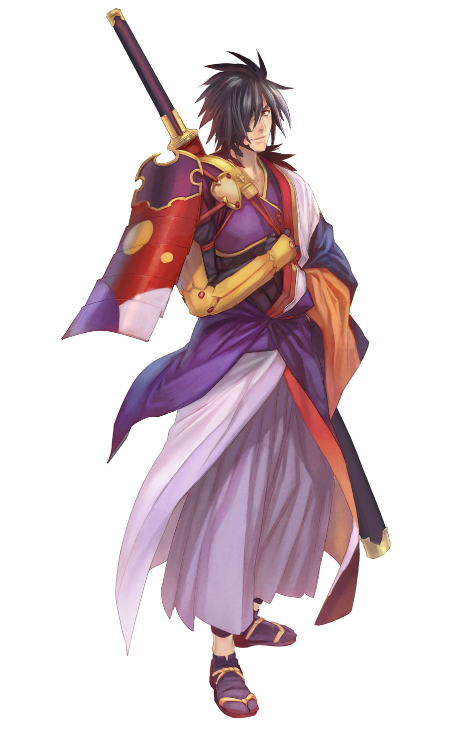 Rokurou Rangetsu Art from Tales of Berseria