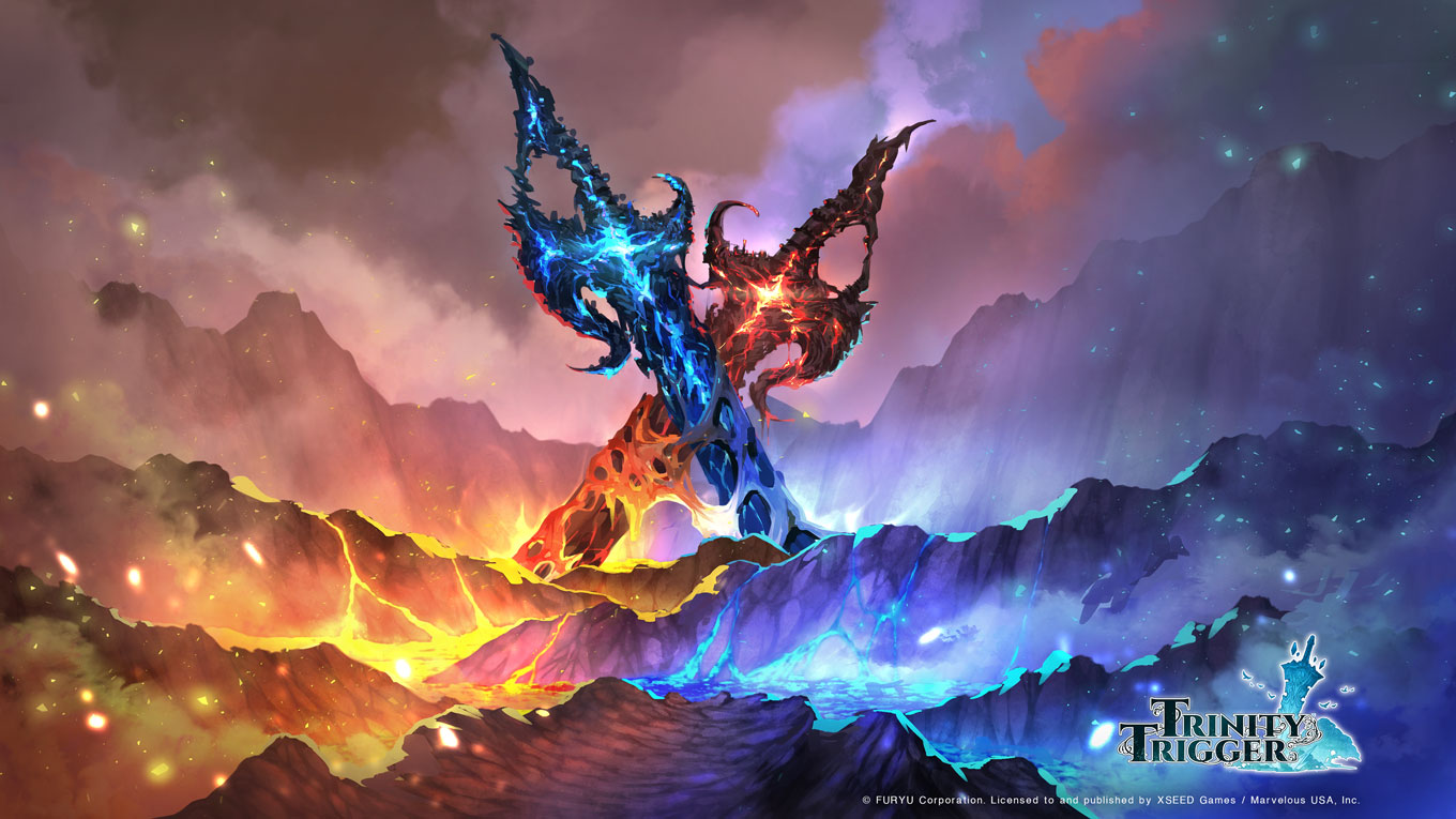 Gods of Order and Chaos Weapons Art from Trinity Trigger