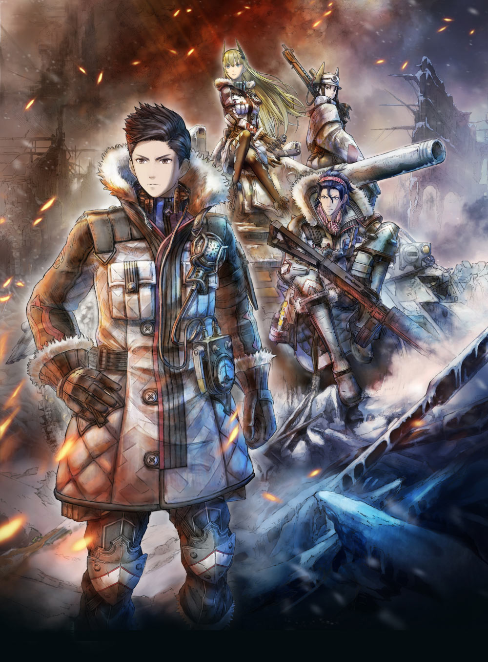 Key Art from Valkyria Chronicles 4