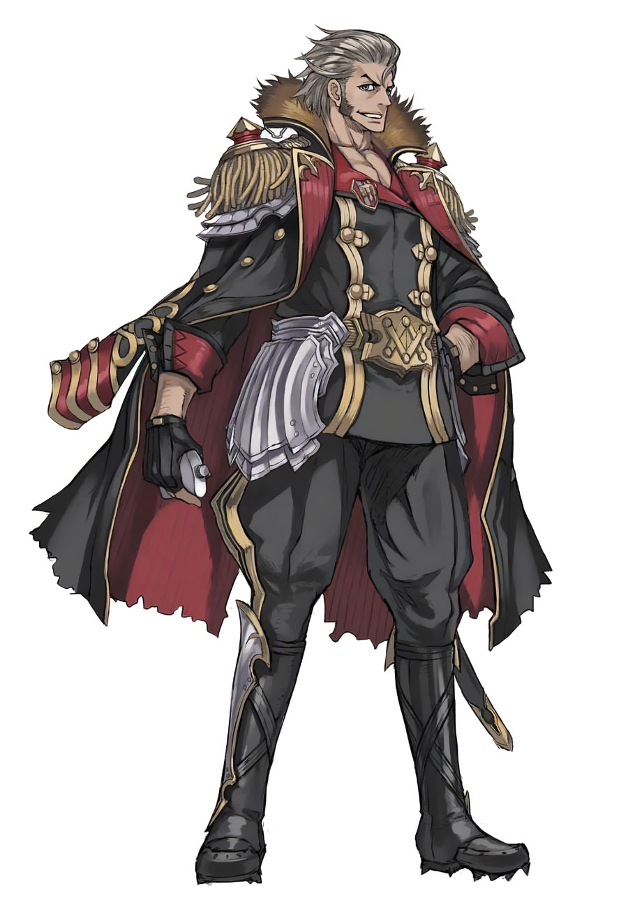 Klauz Concept Art from Valkyria Chronicles 4