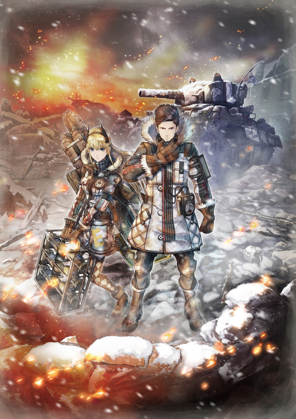 Main Art from Valkyria Chronicles 4