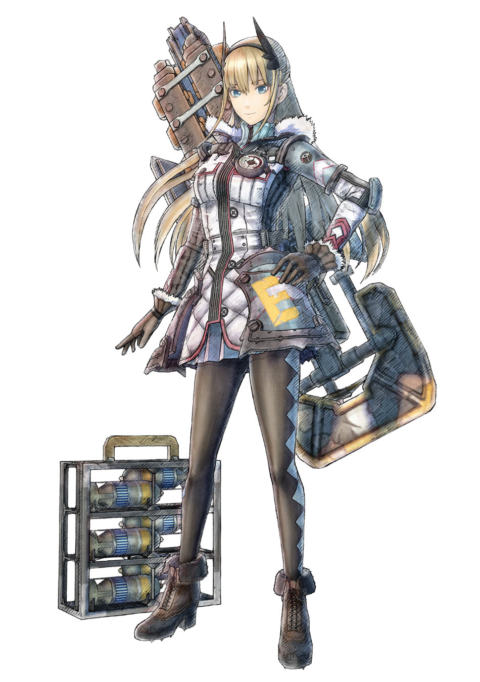 Riley Art from Valkyria Chronicles 4