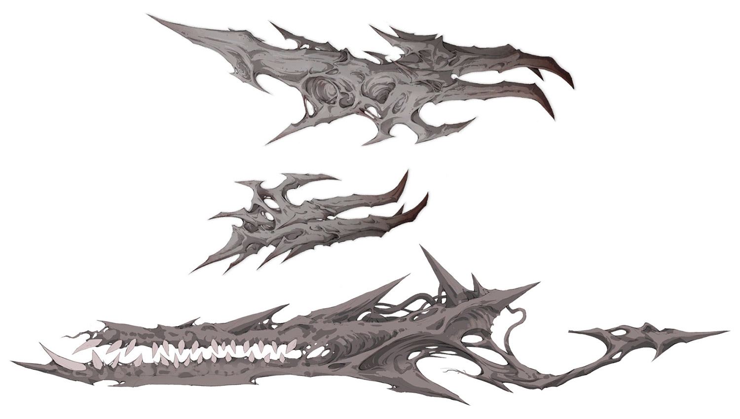 Stygian Touch & Corrupted Blader Longsword Art from AI Limit