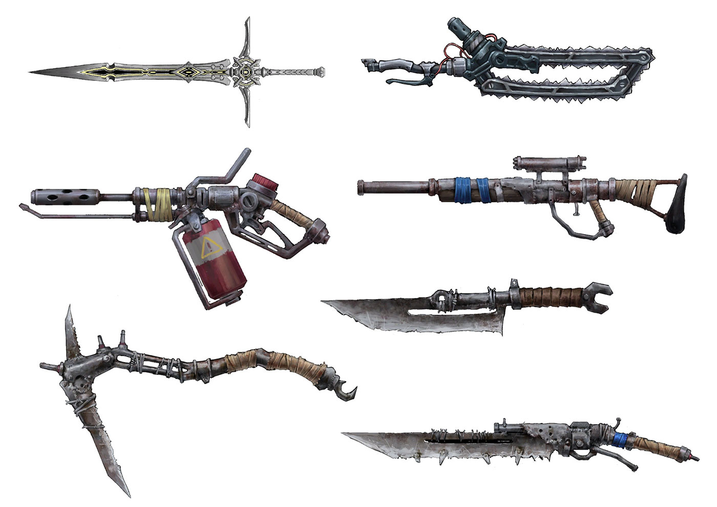Weapons Art from AI Limit