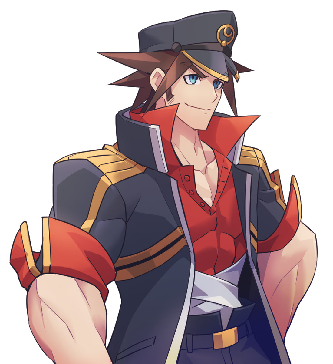 Cayman Portrait Art from Azure Striker Gunvolt 3